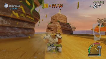 Crash Team Racing Nitro Fueled (Hard Adventure Mode) - Part 8: Crash Cove Relic Race