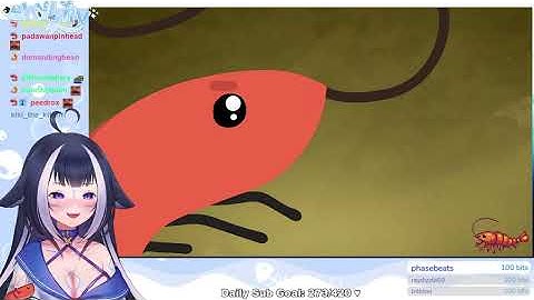 Lily reacts to Follow Me! animation