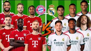 Real Madrid 🆚 Bayern Munich || Full Team Comparison || Ultra VS 💥🫵