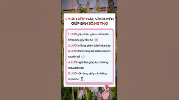 5 cái lười bác sỹ khuyên giúp bạn sống thọ
