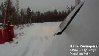 Kalle Rovanperä - Citroen C2 At Snow Rally Rings