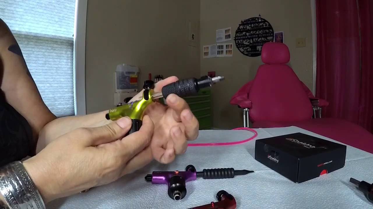 Rotary Tattoo Machines FK Irons Spektra Halo and Edge X YouTube