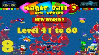 Magic Ball 2: New Worlds (PC) - 1080p60 HD Walkthrough Part 8 - New World 2, Level 41 to 60