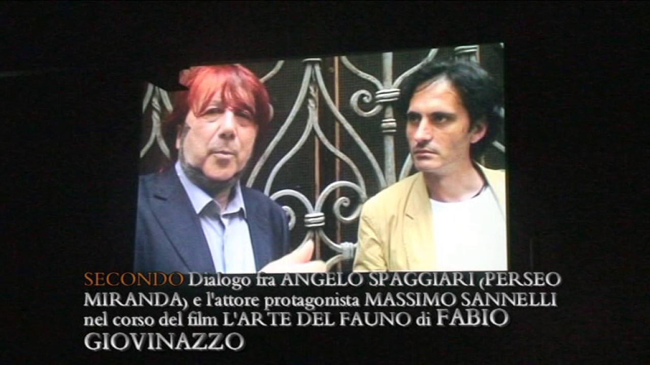 Perseo Miranda e Massimo Sannelli. L'ARTE DE FAUNO film - Regia Fabio ...