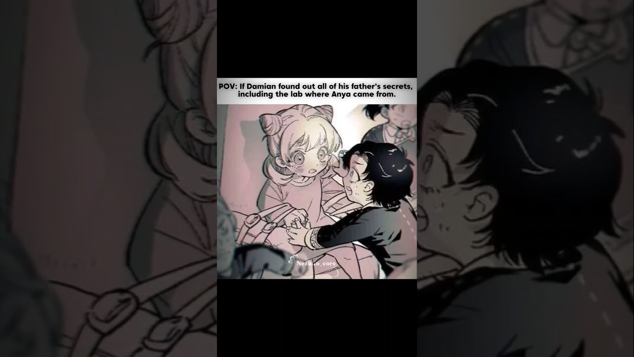 If Damian found out? [ Spy x Family ] #anya #damien #yor #becky Og Idea