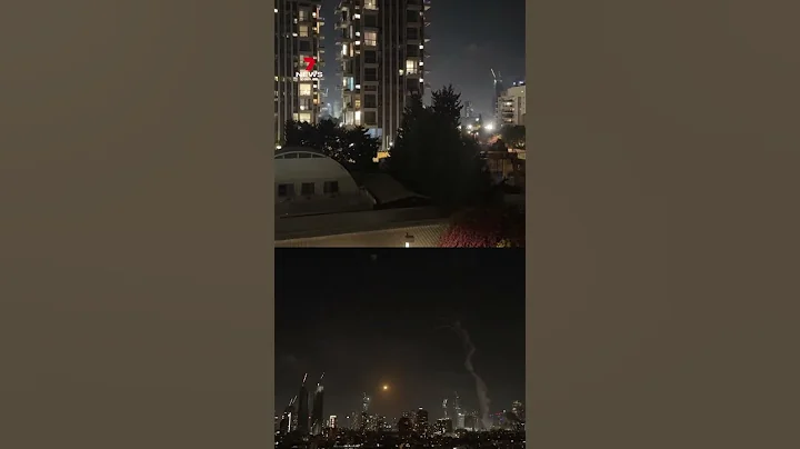 Iranian Missiles strike Tel Aviv, Israel