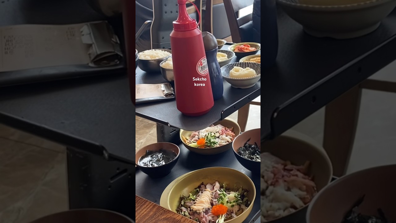 속초 여행 맛집 추천✨청초수 물회 #shorts