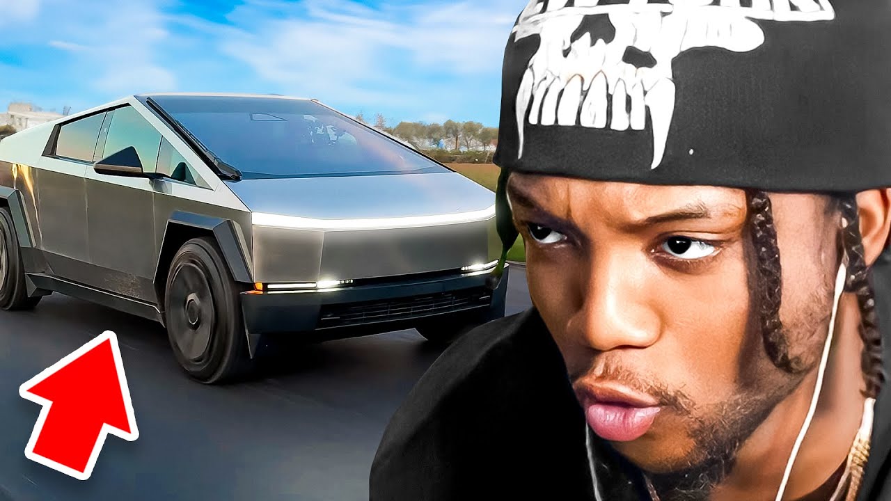 OMG THE CYBER TRUCK LOOKS SO BEAUTIFUL 😍