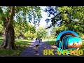 Walking through the stunning world heritage site carlton gardens in melbourne 8k 4k vr180 3d travel