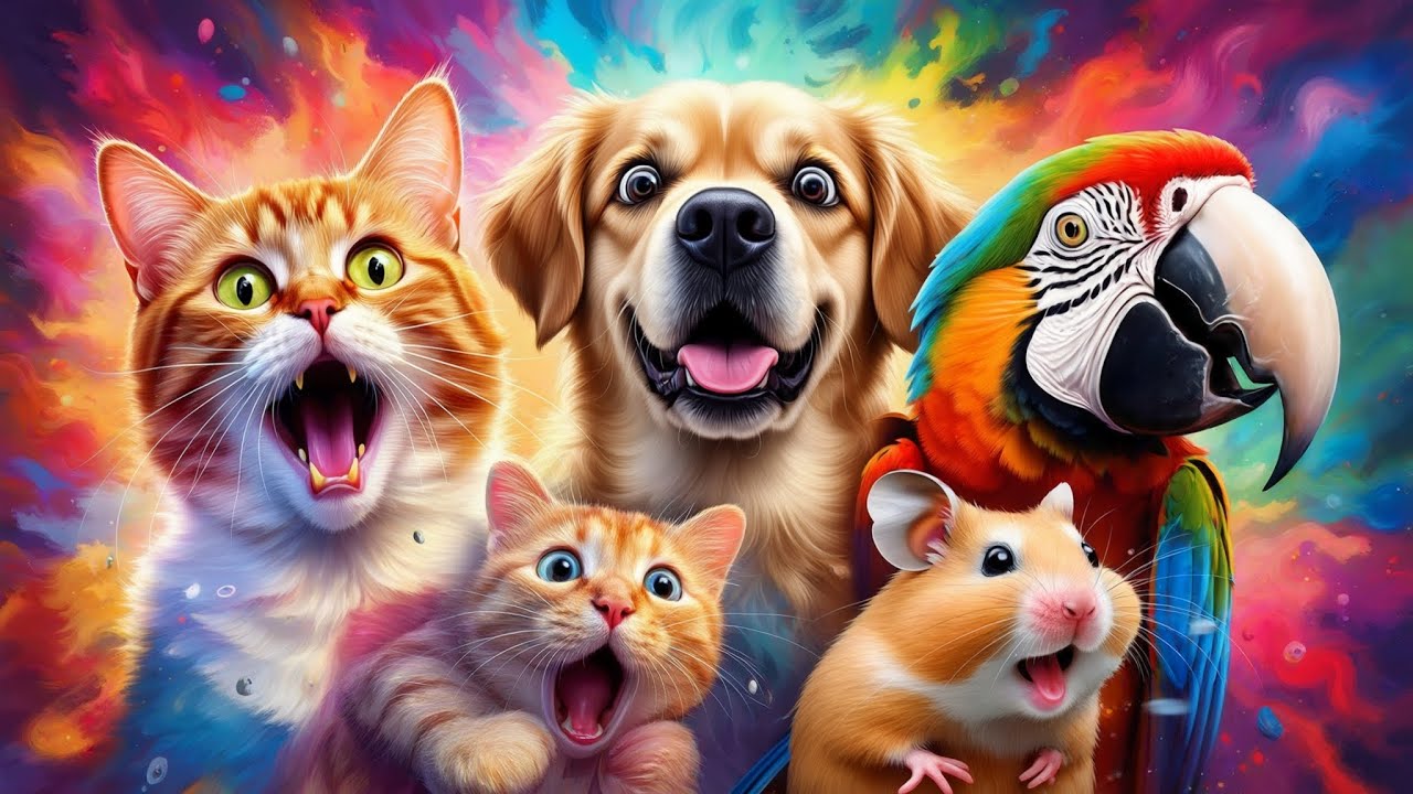 Животные, которые взорвали Интернет 🐾🔥 | Самые смешные моменты с домашними животными, которые вы