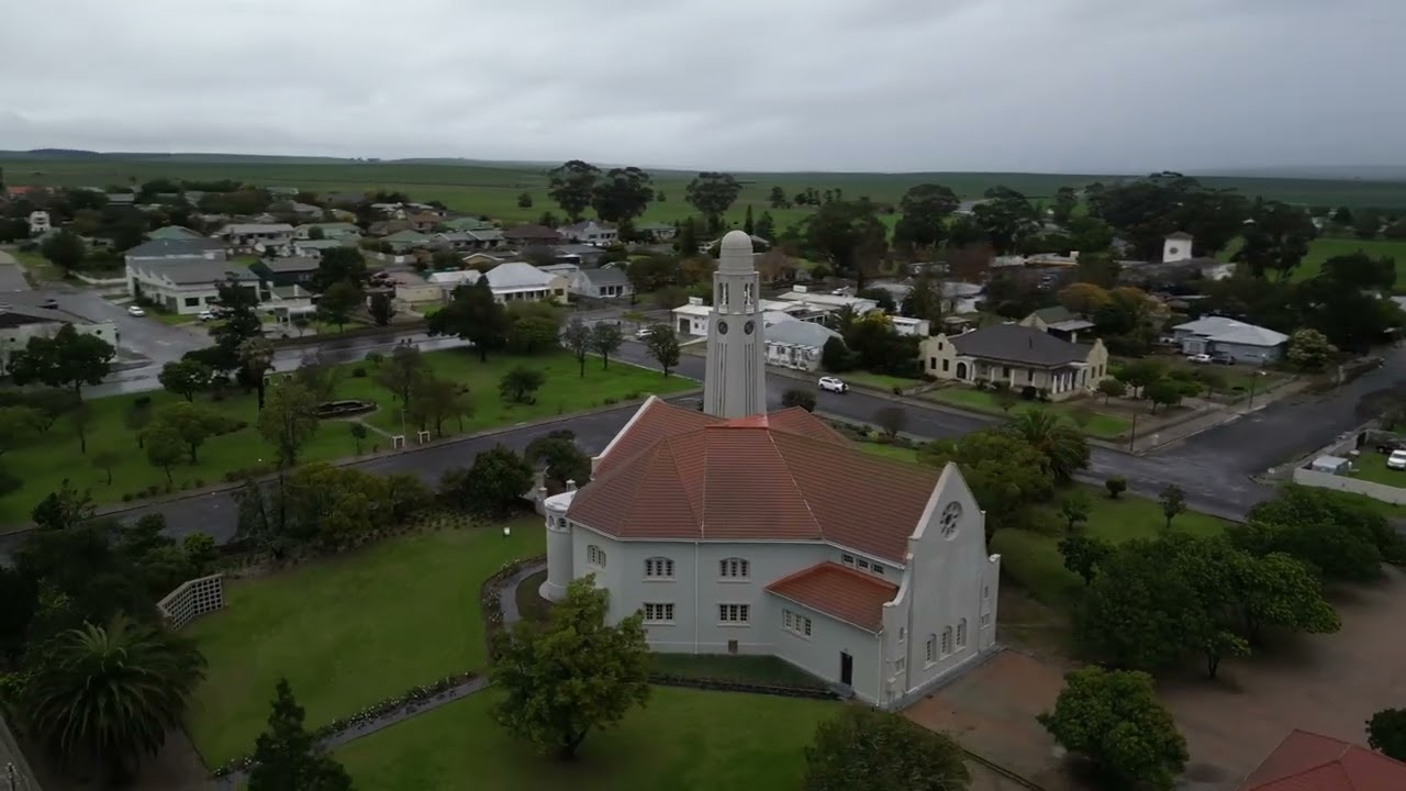 Riviersonderend Church & Town  Breathtaking Drone Footage Over the Overberg
