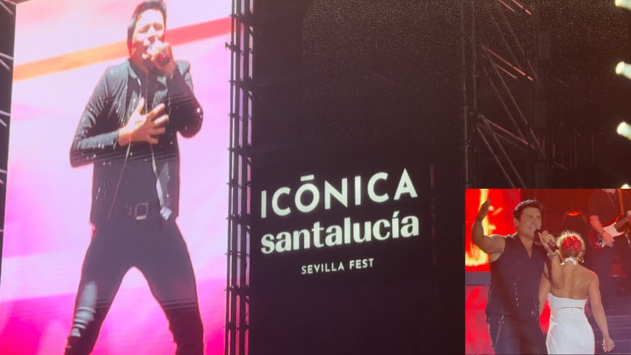 Concierto de Chayanne Sevilla 01.06.2025 Bailemos Otra vez España #bailemosotraveztour