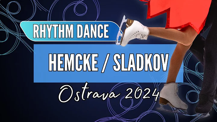 Nelly Elisa HEMCKE / Artyom SLADKOV (GER) | Junior Ice Dance Rhythm Dance | Ostrava 2024