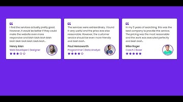 How to Make Responsive Testimonial Cards (FREE Source Code!)
