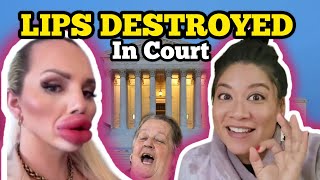 LIPS GOT DESTROYED IN COURT BY LAWYER & JUDGE
