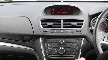 How to stream audio through the bluetooth audio system in a Vauxhall Mokka 1 7 CDTi ecoFLEX 16v Excl