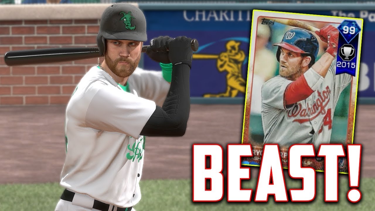 99 Bryce Harper Finally Shows Up! MLB The Show 17 | Battle Royale