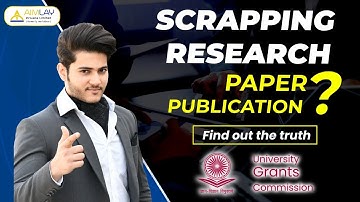 UGC Scraping Research Paper Publication Rule | UGC Guidelines | Update with Aimlay