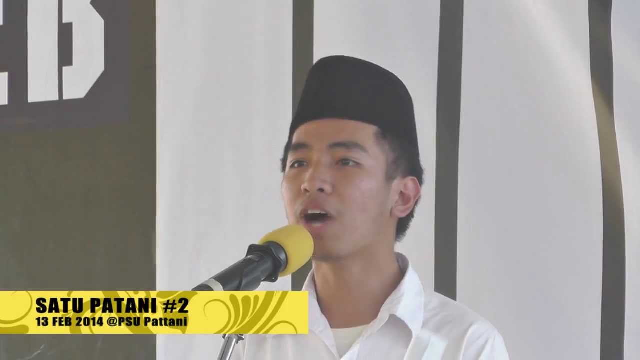 Satu Patani #2  | Pidato