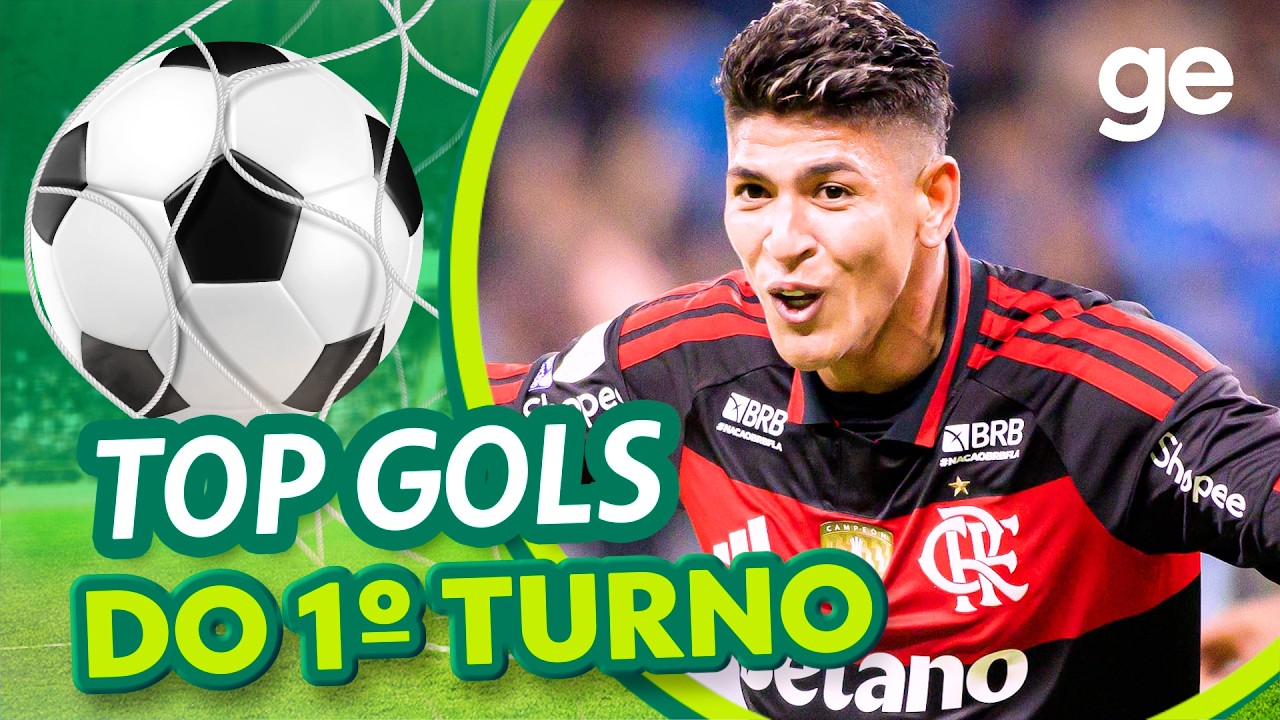 TOP 20 GOLS DO 1º TURNO DO BRASILEIRÃO 2026 | Listas | ge.globo