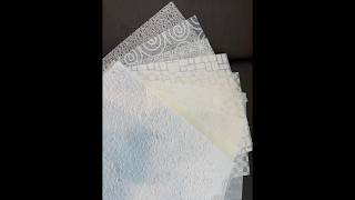 Transform ordinary crafts with textured paper sheets!