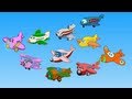 Edewcate english rhymes - Ten little aeroplanes