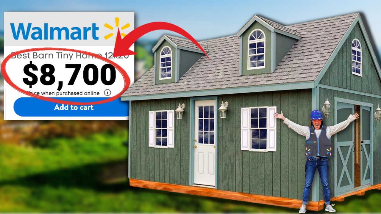 Walmart Is Selling A $9,000 Tiny Home?!!! 