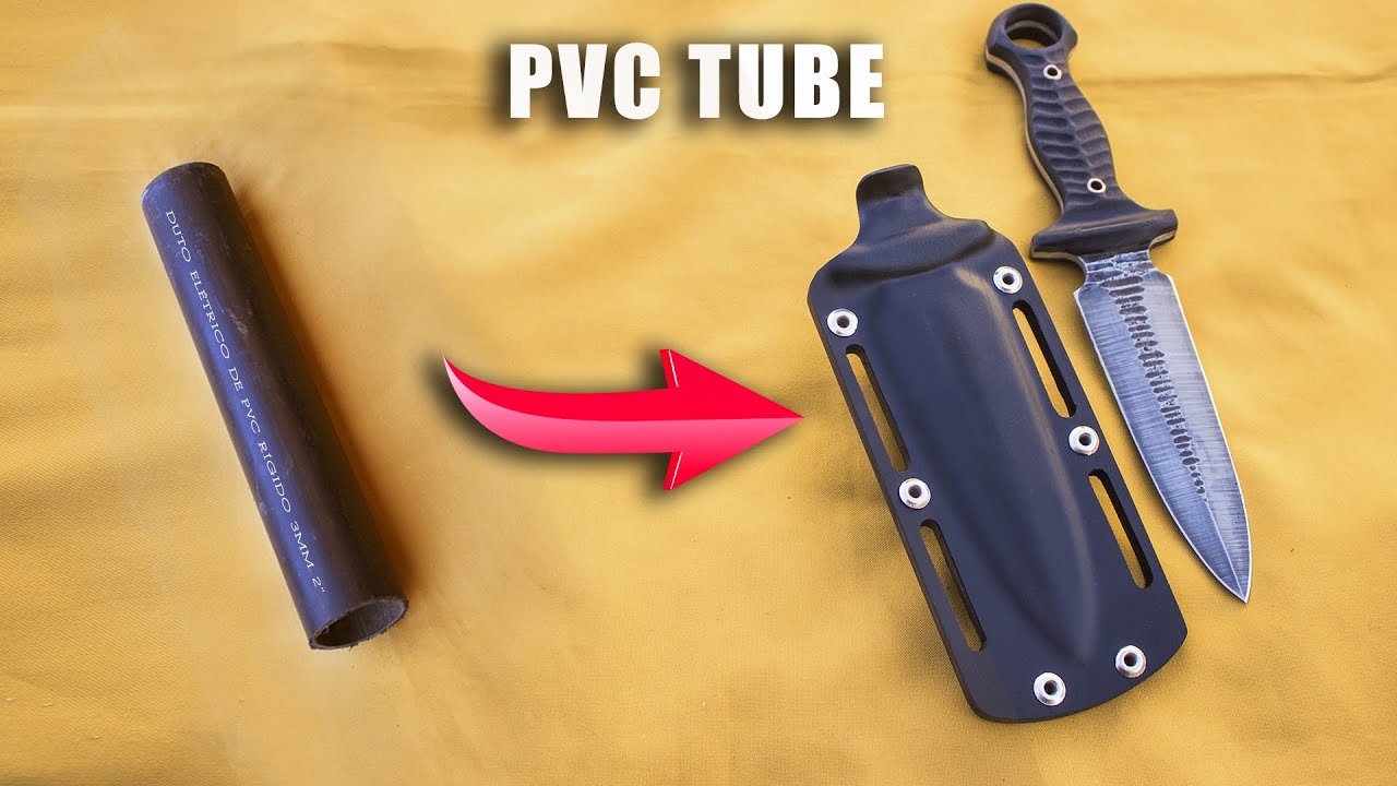 Aprenda fazer bainha de PVC!!! #sucata #pvc