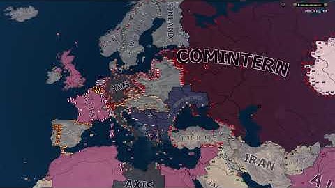 CHAOS - HOI4 Timelapse