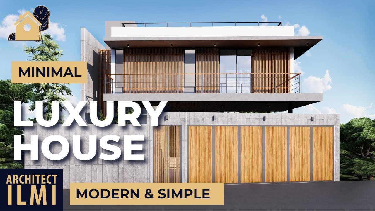 LUXURY House Design Idea Modern Minimal Simple YouTube