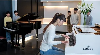 Girl Sits at Store Piano and Starts Playing Turkish March — Shoppers Freeze in Amazement....