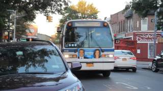 T80-206 RTS B24 leaving Greenpoint Avenue and 46th Street