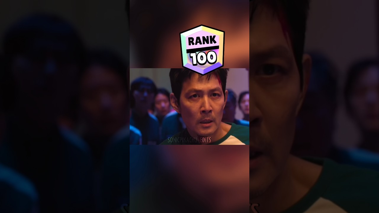 Brawl Stars Squid Game Rank UP #shorts #brawlstars