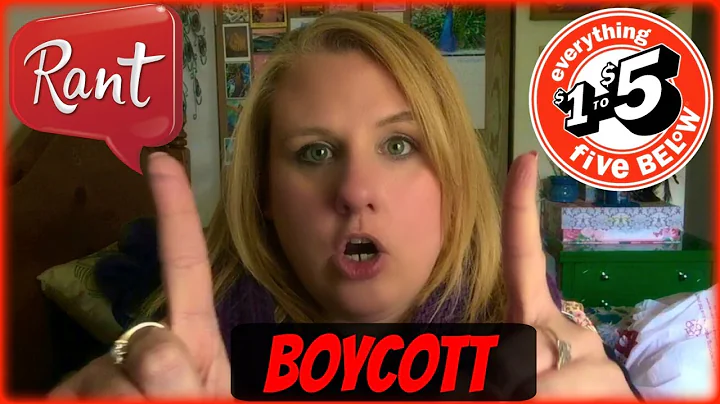 I MIGHT BOYCOTT FIVE BELOW !!!
