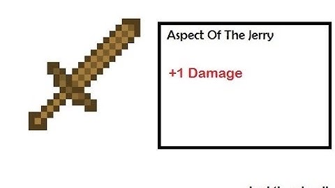 Aspect Of The Jerry - Hypixel Skyblock