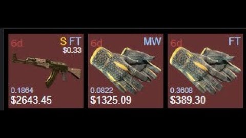 All My Counter Strike 2 GOLDS!!! & Trade Ups AFTER 600+ Hours #cs2clips