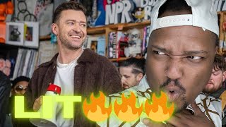 Reacting To Justin Timberlake's Tiny Desk Performance - This Was 🔥!
