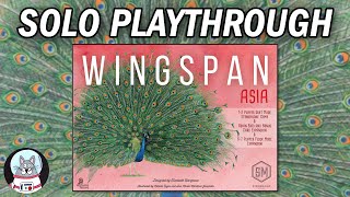 Wingspan Asia - Solo Duet Mode Playthrough