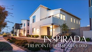 Inspirada Henderson  Two Story with 2,755 sqft, 4BD, 4BA, 3 Car Garage