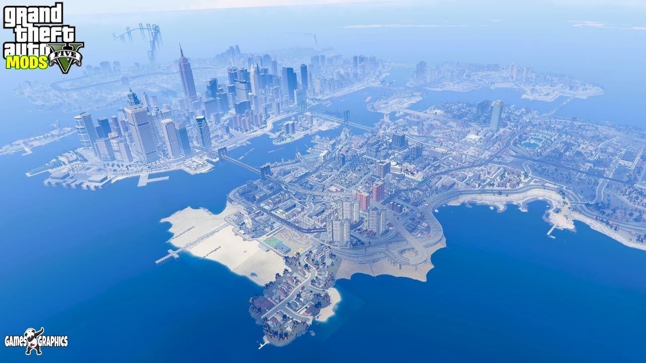 Grand Theft Auto V New Mod To Introduce GTA III Libery City, Vice City Maps