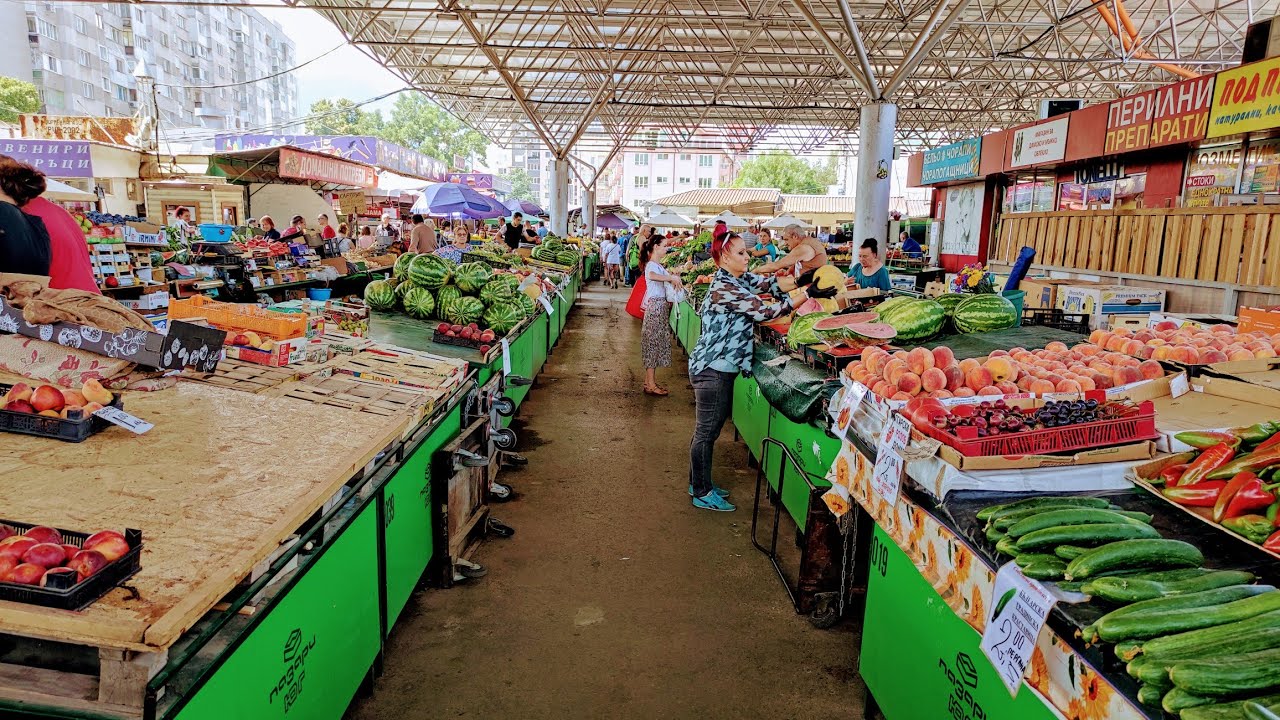 Fruits n Veg at Krasno Selo Market, Sofia