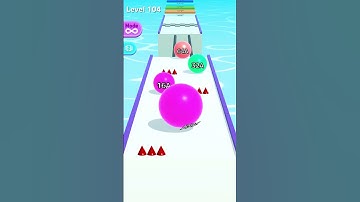 Ball Run 2048 Infinity: set a new record! Lvl 104