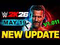 WWE 2K26 Update 1.011 Patch Fixes AI, Suplex Stability &amp; Gameplay Issues