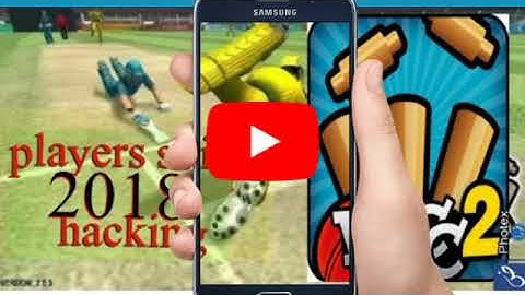 Wcc2 Plyer batting bowling skills hacking 100% ,2018