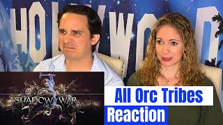 Shadow of War All Orc Tribes Trailers Reaction