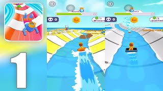 Aquapark.io - Part 1 Tutorial - Gameplay Walkthrough(Android,iOS)