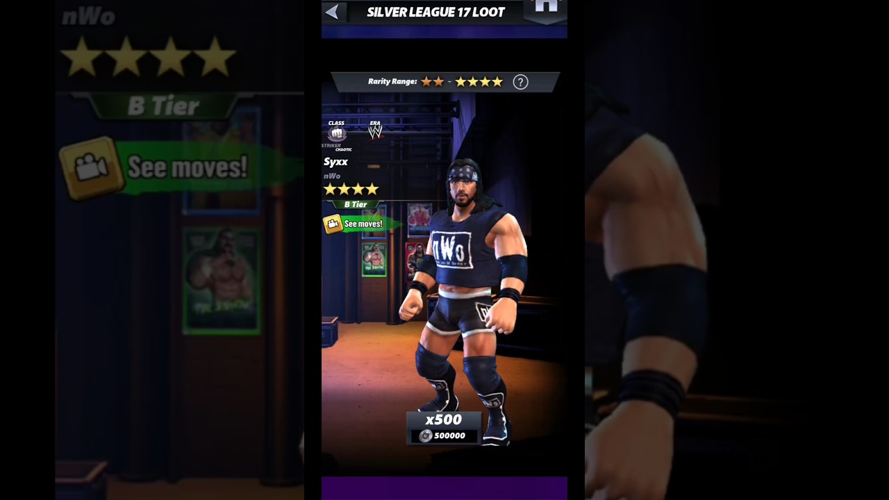 WWE Champions | Silver League 17 Loot Briefcase 2 | 500 Pulls