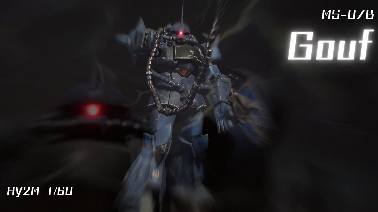 67【1/60 グフ】 ガンプラ 製作動画 HY2M Glorious Series Gouf - YouTube