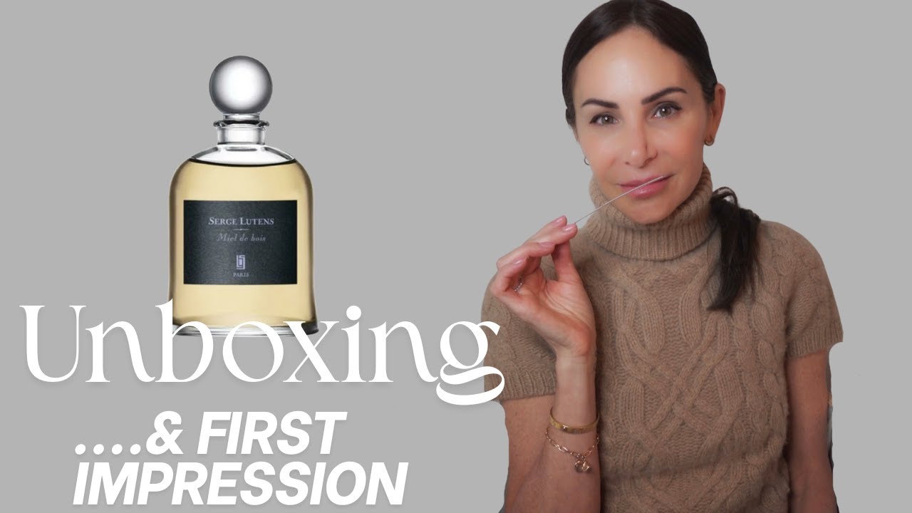セルジュルタンス　miel de bois 50ml SERGE LUTENS MIEL DE BOIS - Unboxing & First Impressions - YouTube