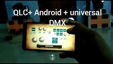 UNIVERSAL DMX + QLC